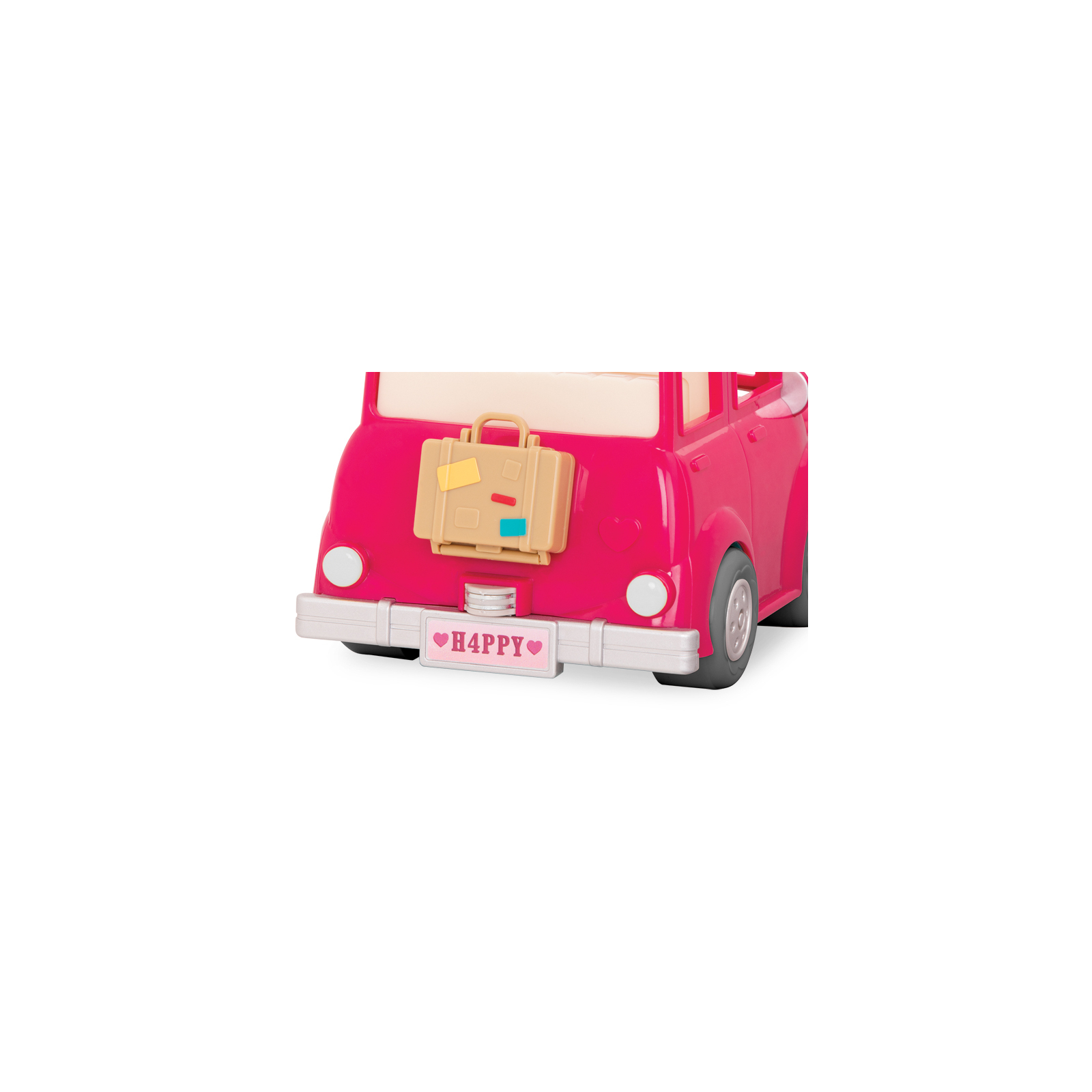 Игровой набор Li'l Woodzeez Розовая машина с чемоданом (WZ6547Z) изображение 3