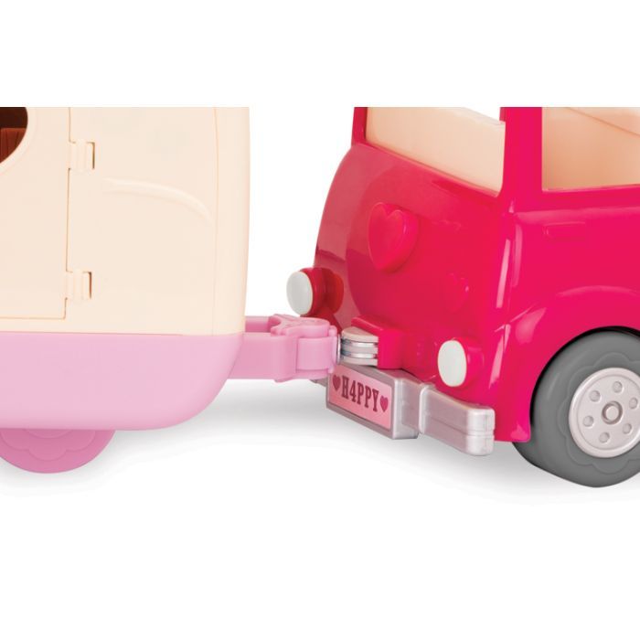 Игровой набор Li'l Woodzeez Розовая машина с чемоданом (WZ6547Z) изображение 5