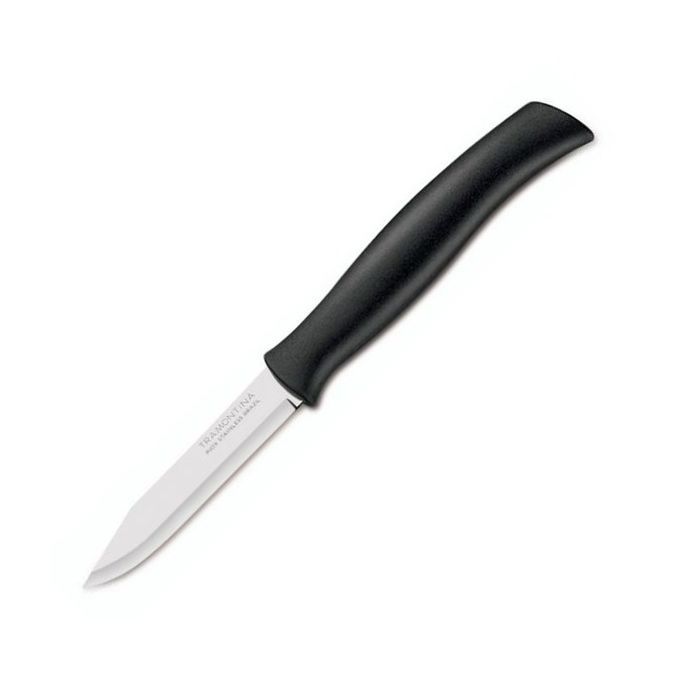 Кухонный нож Tramontina Athus для овощей 76 мм Black (23080/903)