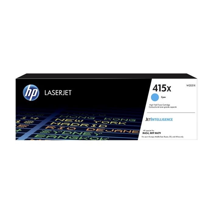 Картридж HP CLJ  415X Cyan (W2031X)