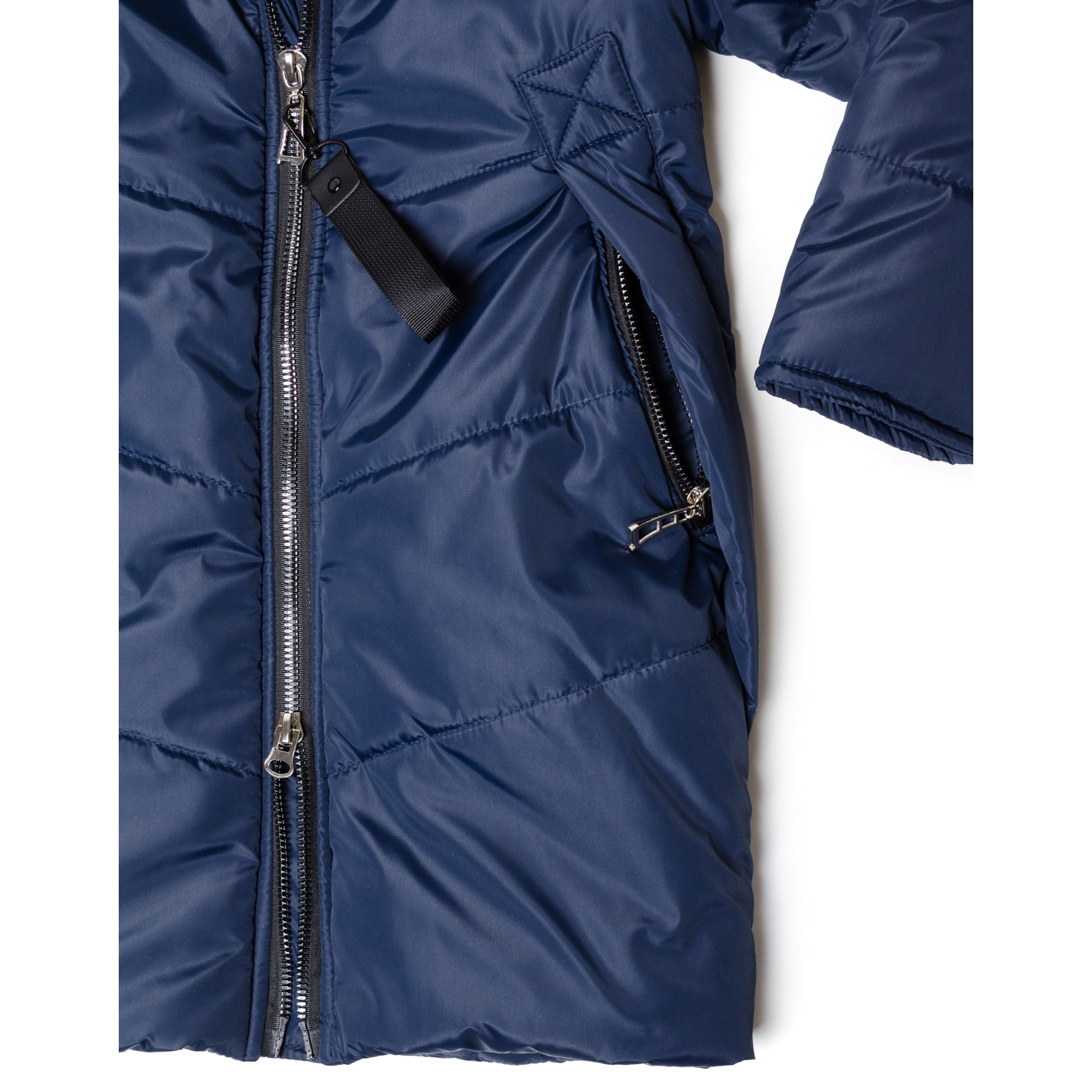 Куртка Brilliant удлиненная "RIZ" (19708-140-blue) изображение 4