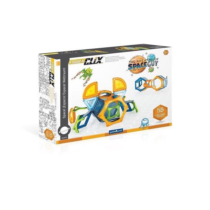 Конструктор Guidecraft PowerClix Explorer Series Космос 54 детали (G9470) изображение 8