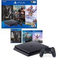 Игровая консоль Sony PlayStation 4 Slim 1TB HZD+DET+The Last of Us+PSPlus 3М (9926009) изображение 9