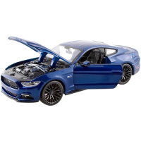 Машина Maisto Ford Mustang GT 2015 (1:24) синий (31508 blue) изображение 2