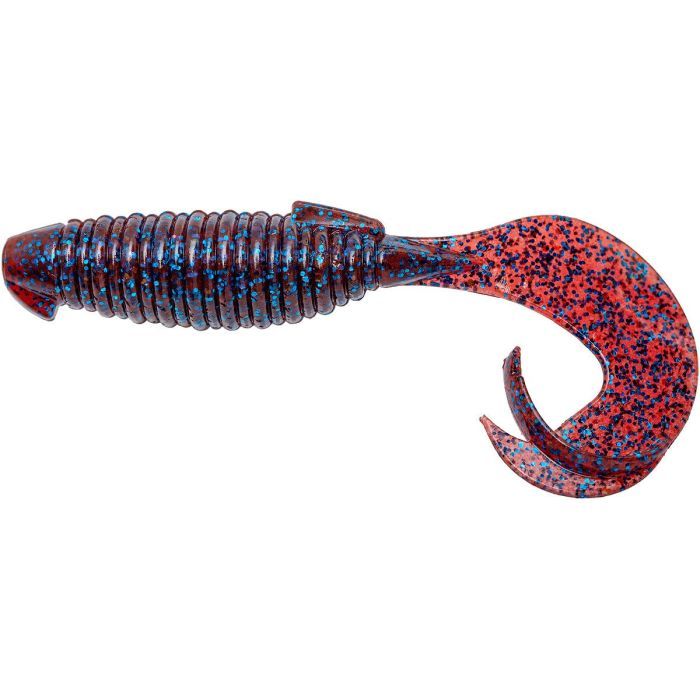 Силикон рыболовный Keitech Flapper Grub 4" Grape (1551.09.55)