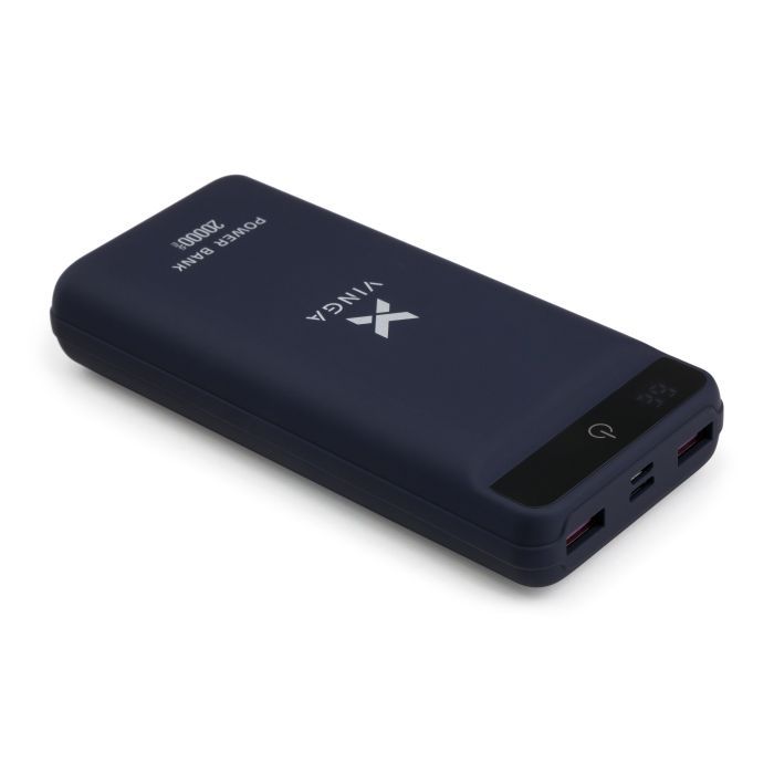 Батарея універсальна Vinga 20000 mAh QC3.0 Display soft touch purple (VPB2QLSP) зображення 5