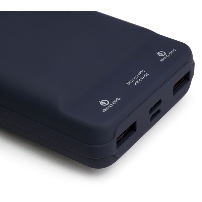 Батарея універсальна Vinga 20000 mAh QC3.0 Display soft touch purple (VPB2QLSP) зображення 10