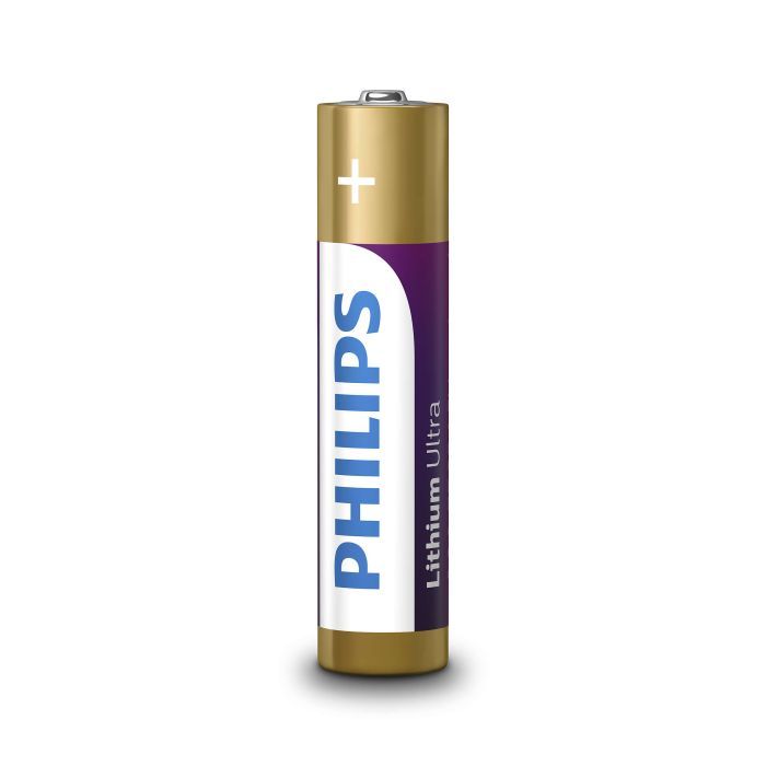 Батарейка Philips AAA FR03 Lithium Ultra * 4 (FR03LB4A/10) зображення 2