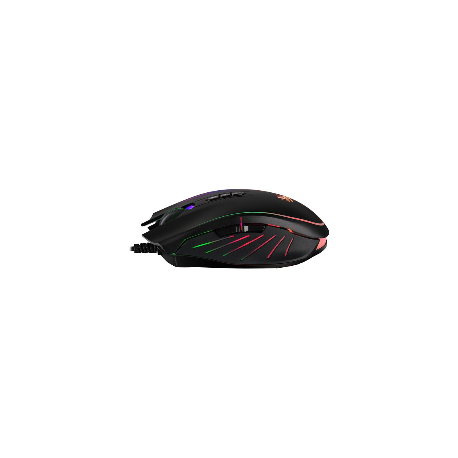 Мышка A4Tech Bloody Q81 Neon XGlide Curve Black изображение 3