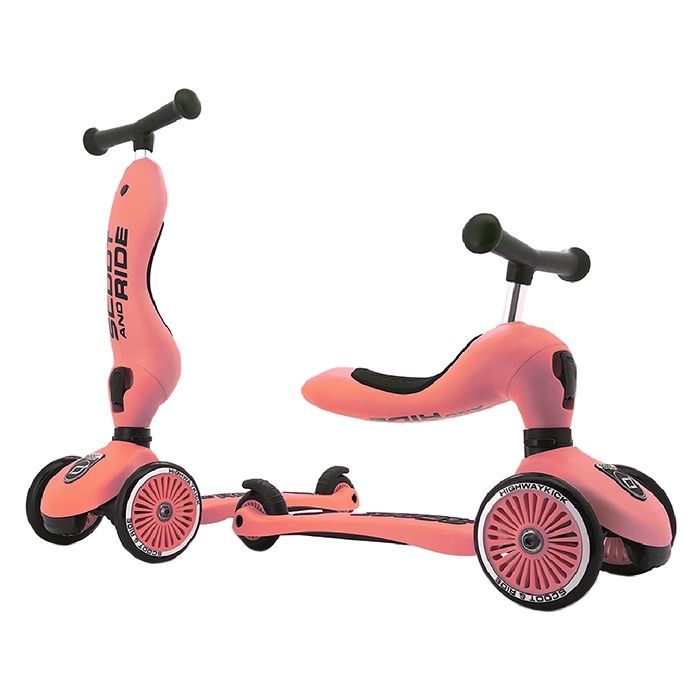 Самокат Scoot&Ride Highwaykick-1 Сіро-зелений (SR-160629-FOREST) зображення 3