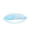Набор детской посуды Nuvita COOL 6м+ Синий дорожный (NV1421COOLBLUE) изображение 4