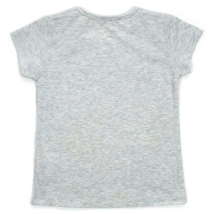 Футболка дитяча Breeze з паєтками (14300-134G-gray) зображення 2