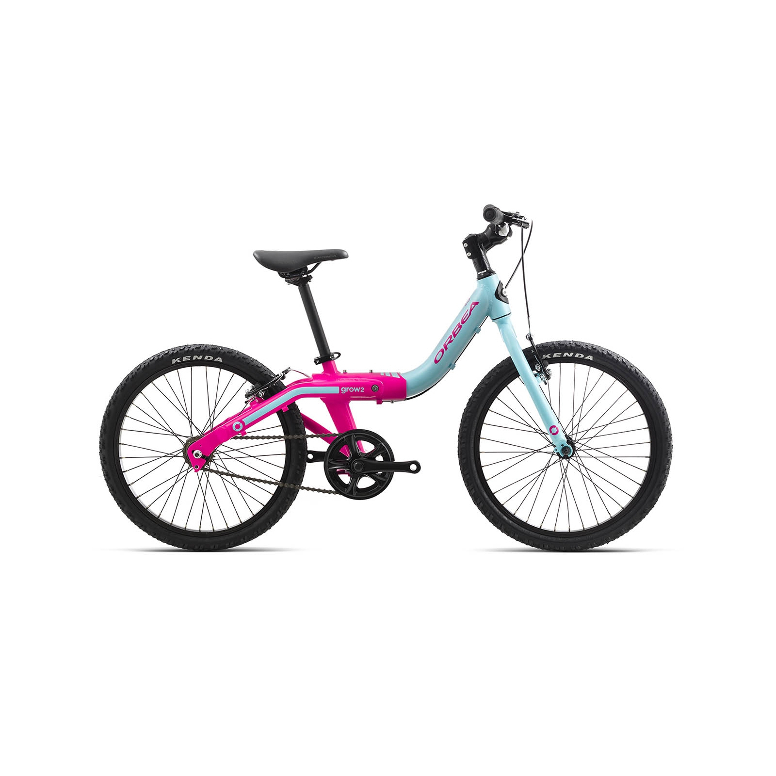 Детский велосипед Orbea Grow 2 1V 20" 2019 Blue - Pink (J00420K5)