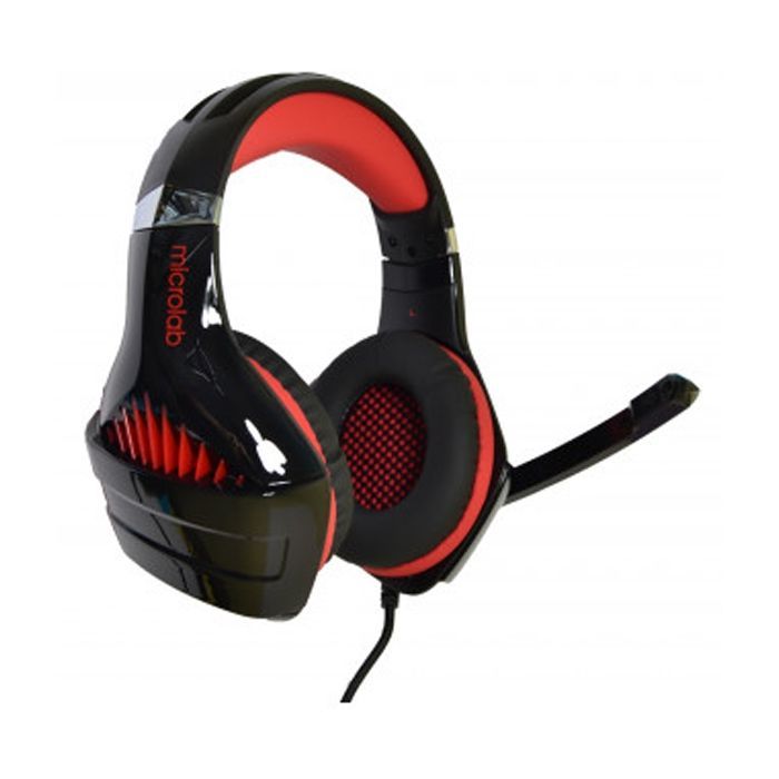 Наушники Microlab G6 Black-Red (G6_b+r) изображение 2