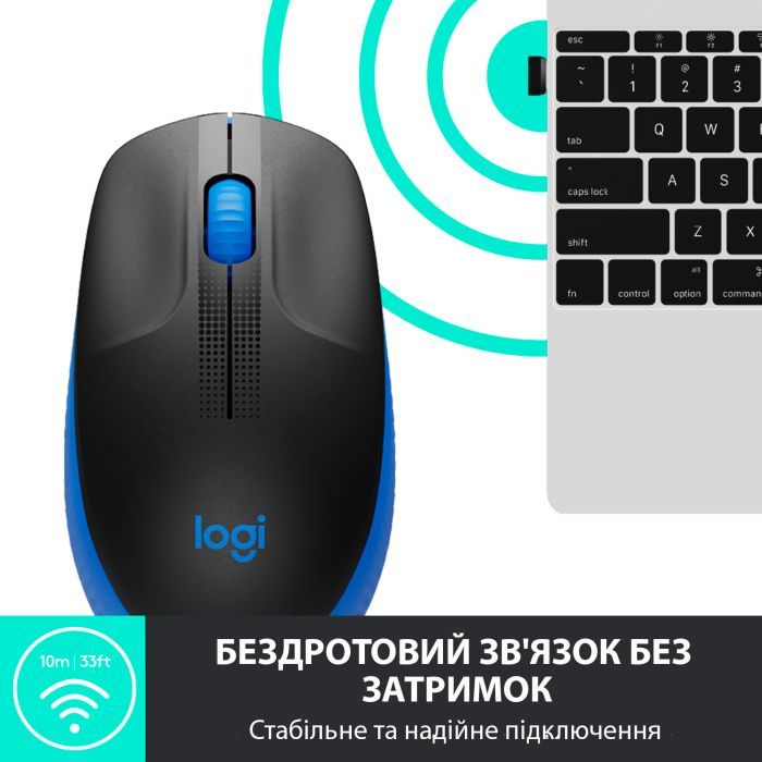Мышка Logitech M190 Charcoal (910-005905) изображение 4