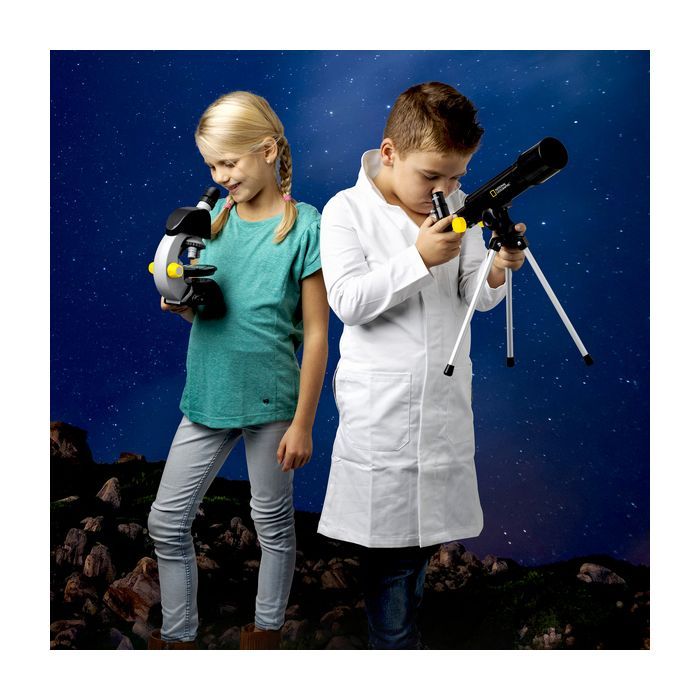 Микроскоп National Geographic Junior 40x-640x + Телескоп 50/360 (Base) (926817) изображение 6