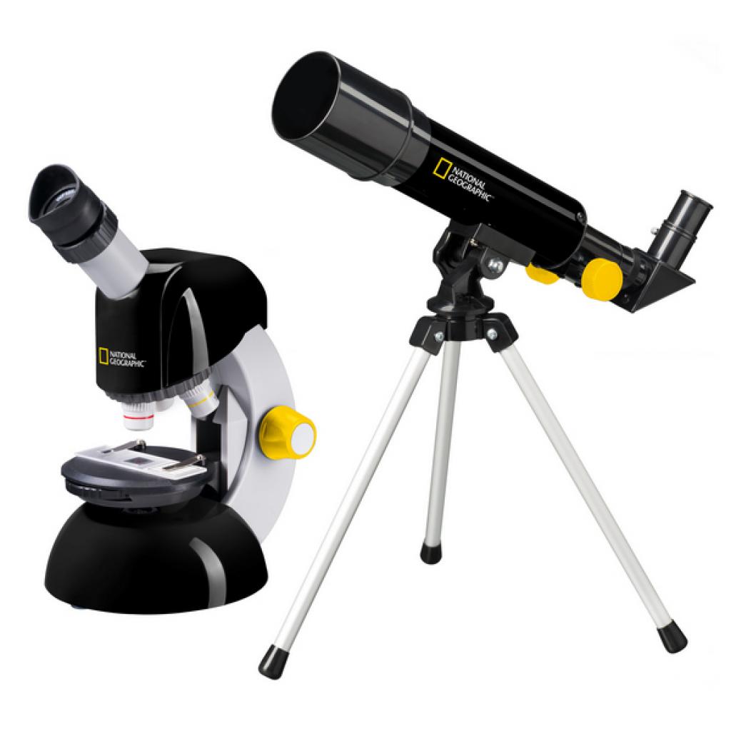 Микроскоп National Geographic Junior 40x-640x + Телескоп 50/360 (Base) (926817)