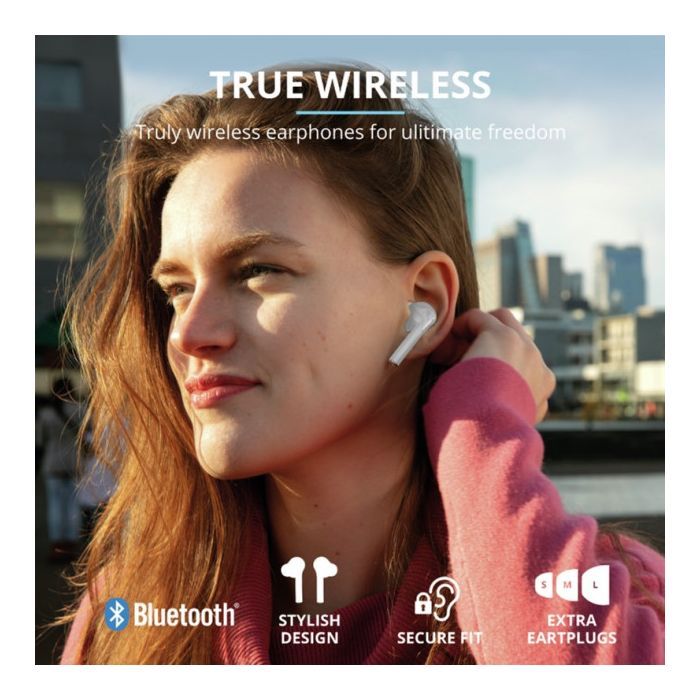 Наушники Trust Nika Touch True Wireless White (23705) изображение 12