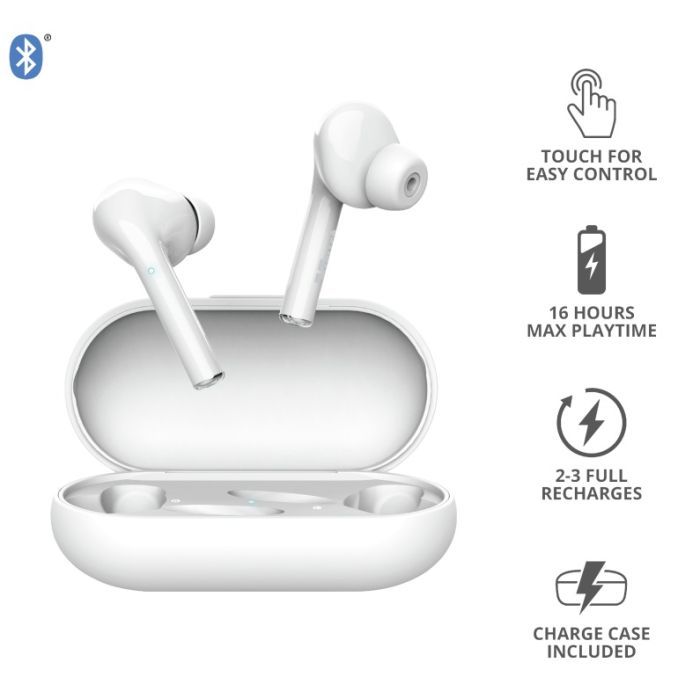 Наушники Trust Nika Touch True Wireless White (23705) изображение 8