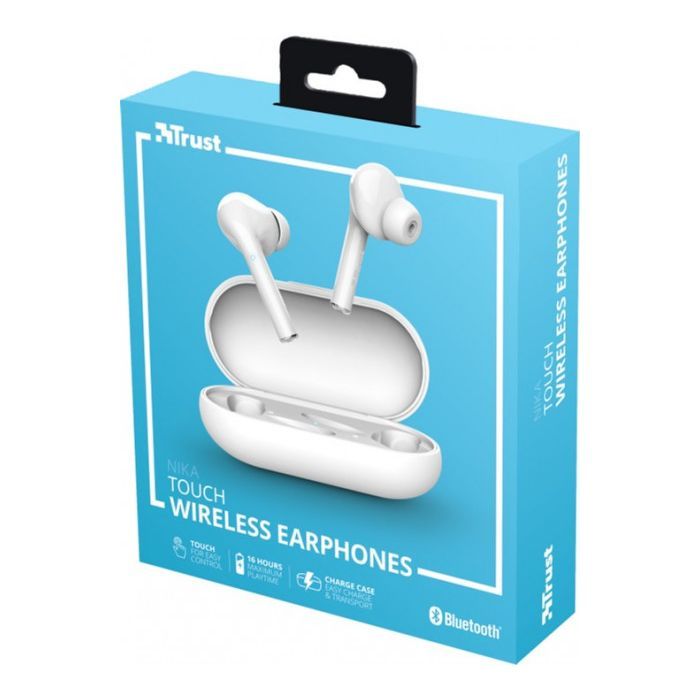 Наушники Trust Nika Touch True Wireless White (23705) изображение 9