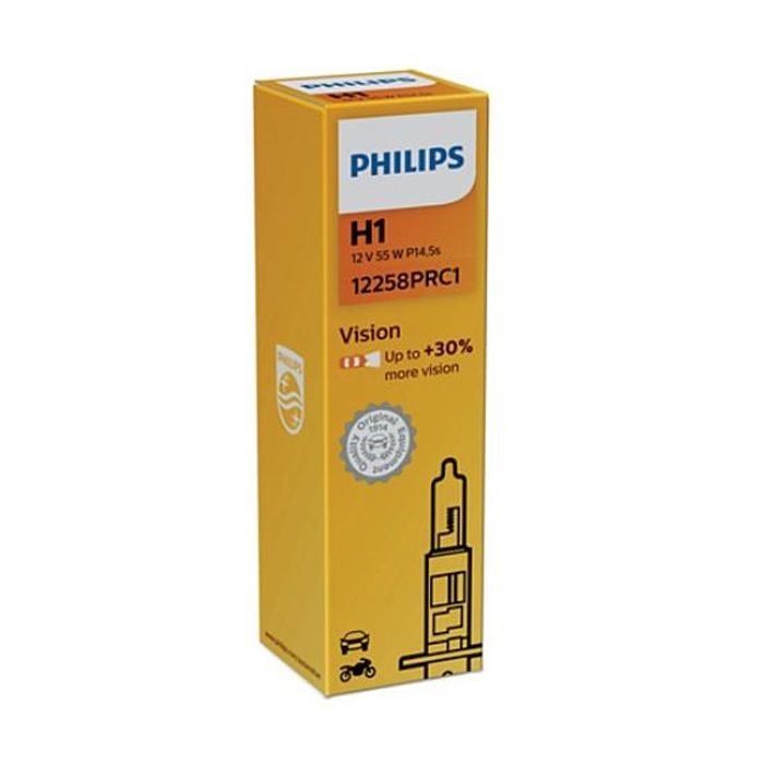 Автолампа Philips галогенова 55W (12258 PR C1) изображение 2