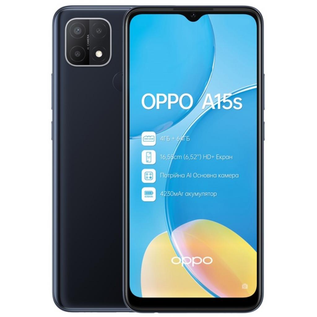 Мобильный телефон Oppo A15s 4/64GB Dynamic Black (OFCPH2179_BLACK_4/64) изображение 11