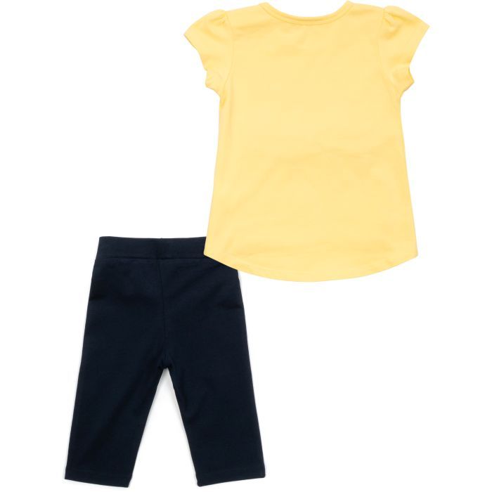 Футболка детская Breeze с фламинго и капри (13490-104G-yellow) изображение 2