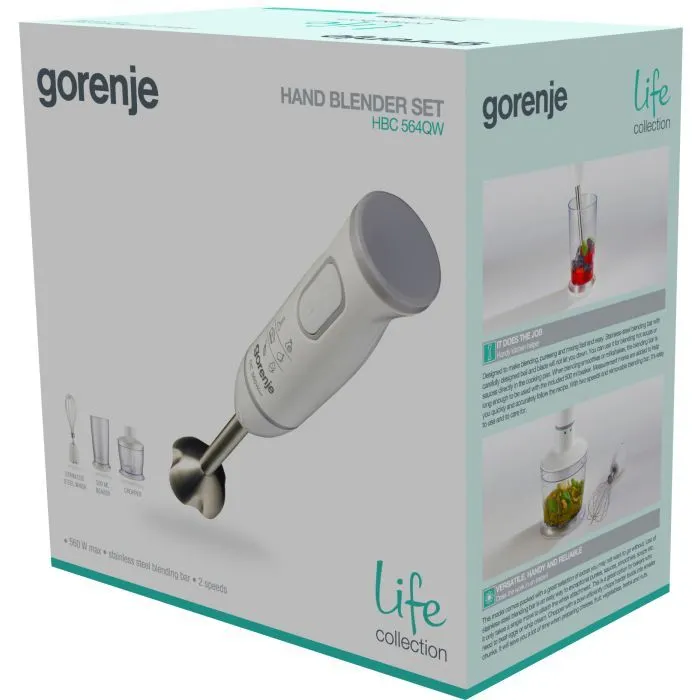 Блендер Gorenje HBC564QW изображение 3