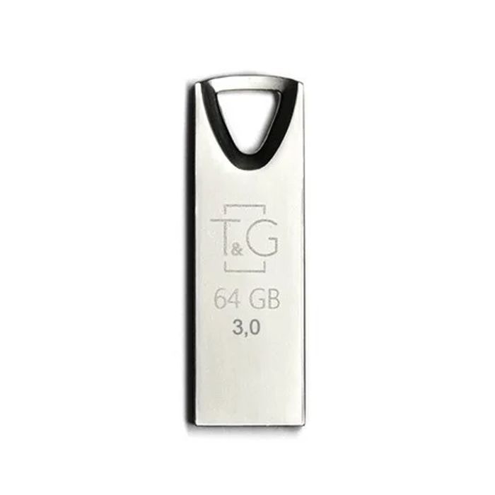 USB флеш накопитель T&G 64GB 117 Metal Series Silver USB 3.0 (TG117SL-64G3)