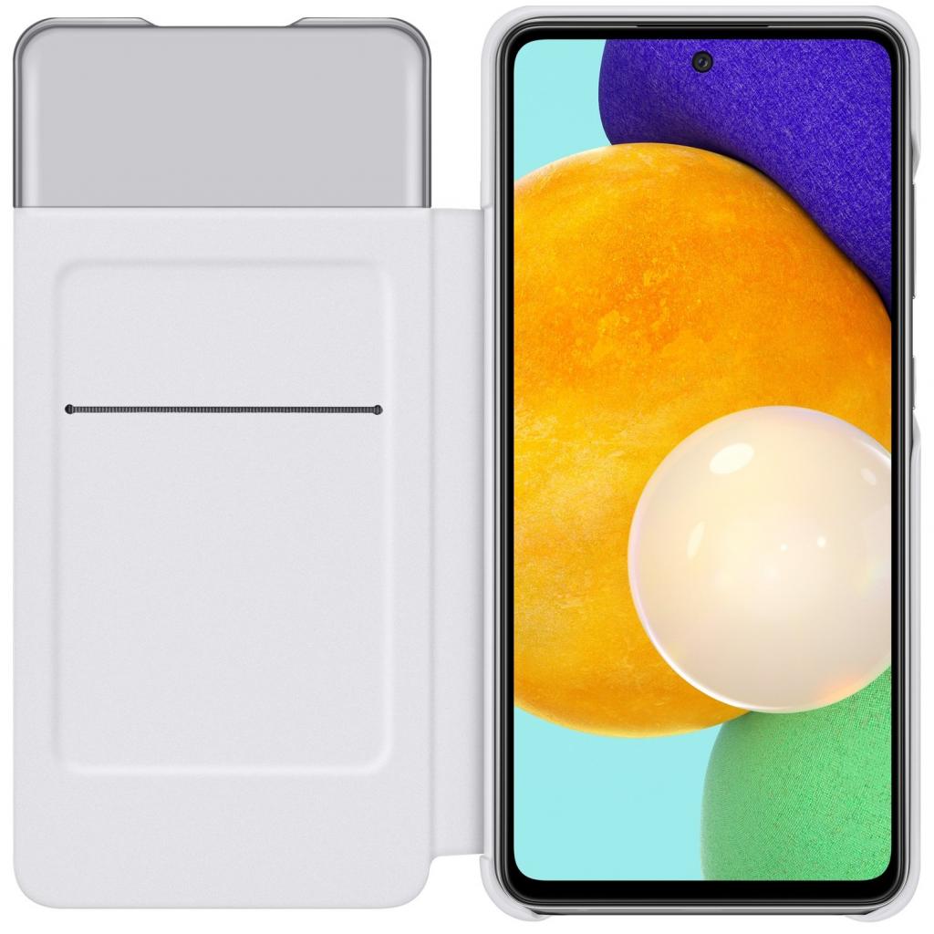 Чохол до мобільного телефона Samsung SAMSUNG Galaxy A52/A525 S View Wallet Cover White (EF-EA525PWEGRU) зображення 4