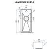 Мойка кухонная Minola LAVIO SRZ 23314 изображение 6