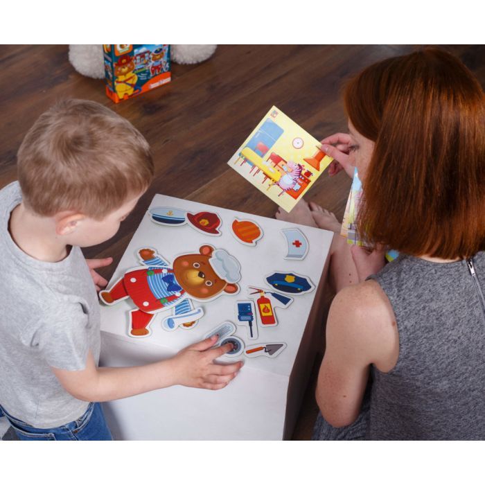 Развивающая игрушка Vladi Toys Игра с подвижными деталями Мишка, украинский язык (VT2109-04) изображение 3