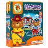 Развивающая игрушка Vladi Toys Игра с подвижными деталями Мишка, украинский язык (VT2109-04)