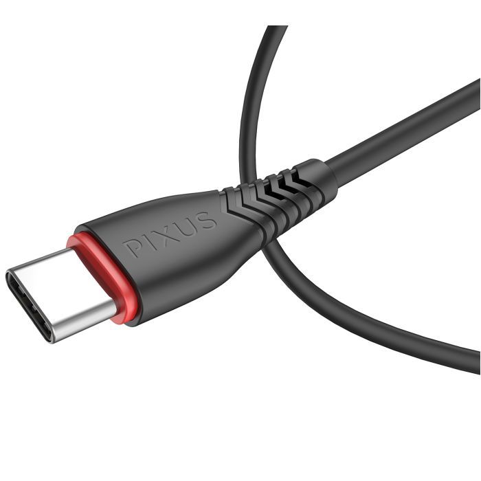 Дата кабель USB 2.0 AM to USB-C 1.0m Start Pixus (4897058531367) зображення 3