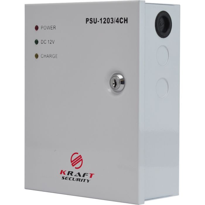 Блок питания для систем видеонаблюдения Kraft Energy PSU-1203/4CH