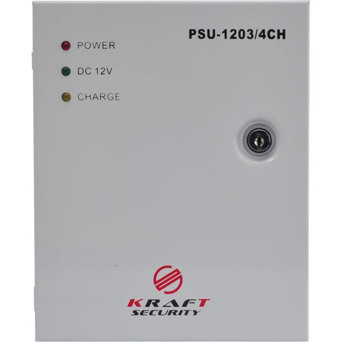 Блок питания для систем видеонаблюдения Kraft Energy PSU-1203/4CH изображение 2