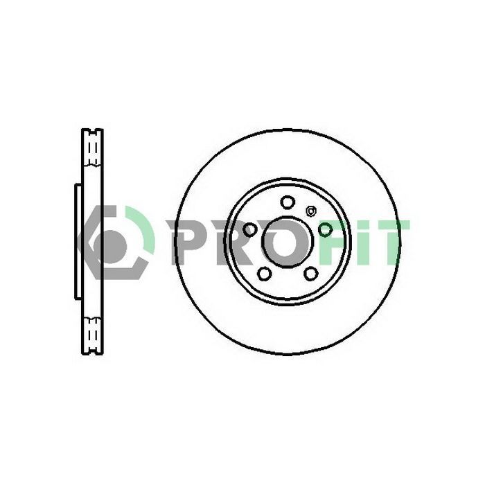 Тормозной диск Profit 5010-1221
