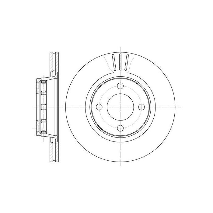 Тормозной диск REMSA 6295.10