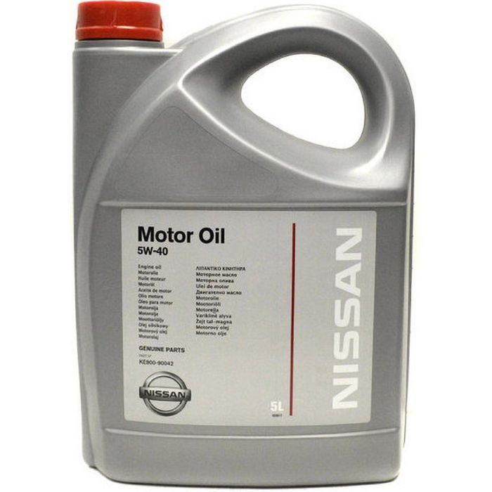 Моторное масло Nissan Motor oil 5W-40, 5 л. (7160)