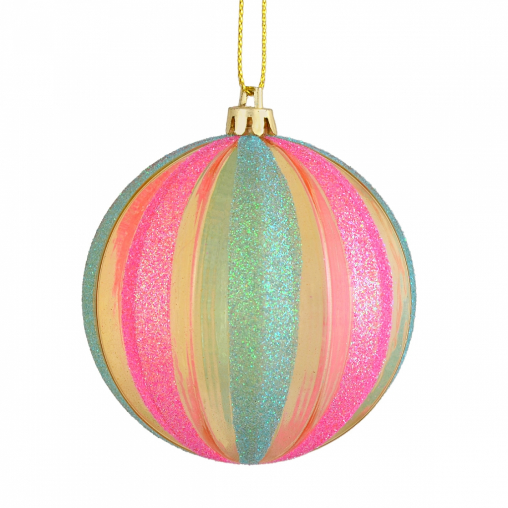 Елочная игрушка YES! Fun Мармелад шар многоцветный 8 см (972844)