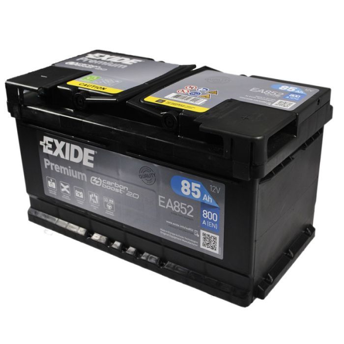 Аккумулятор автомобильный EXIDE PREMIUM 85A (EA852) изображение 2