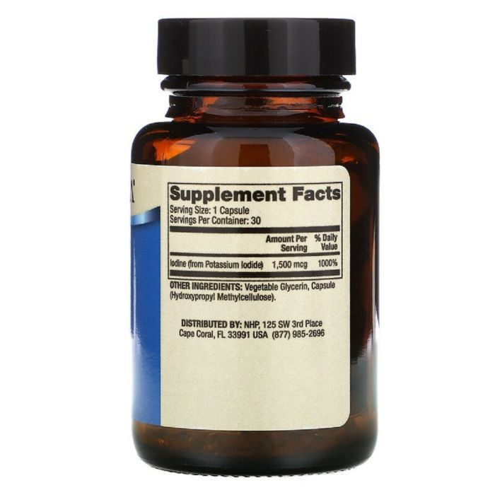 Амінокислота Dr. Mercola Йод 1,5 мг, Iodine, 30 капсул (MCL-01614) зображення 2