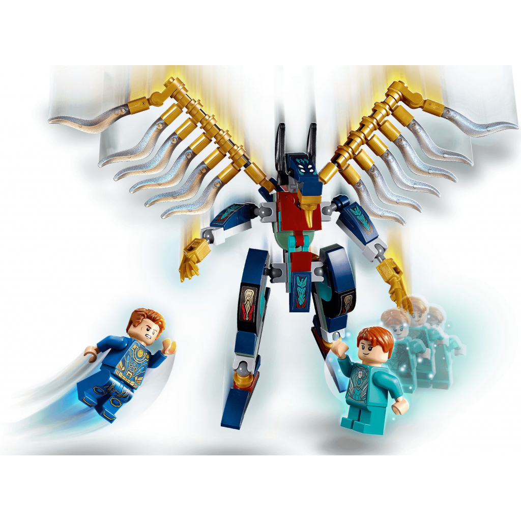 Конструктор LEGO Super Heroes Marvel Воздушное нападение Вечных 133 детали (76145) изображение 5