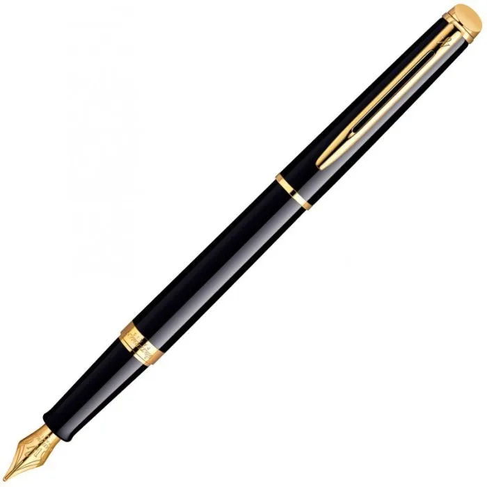 Ручка пір'яна Waterman HEMISPHERE Black  FP F (12 053) зображення 3