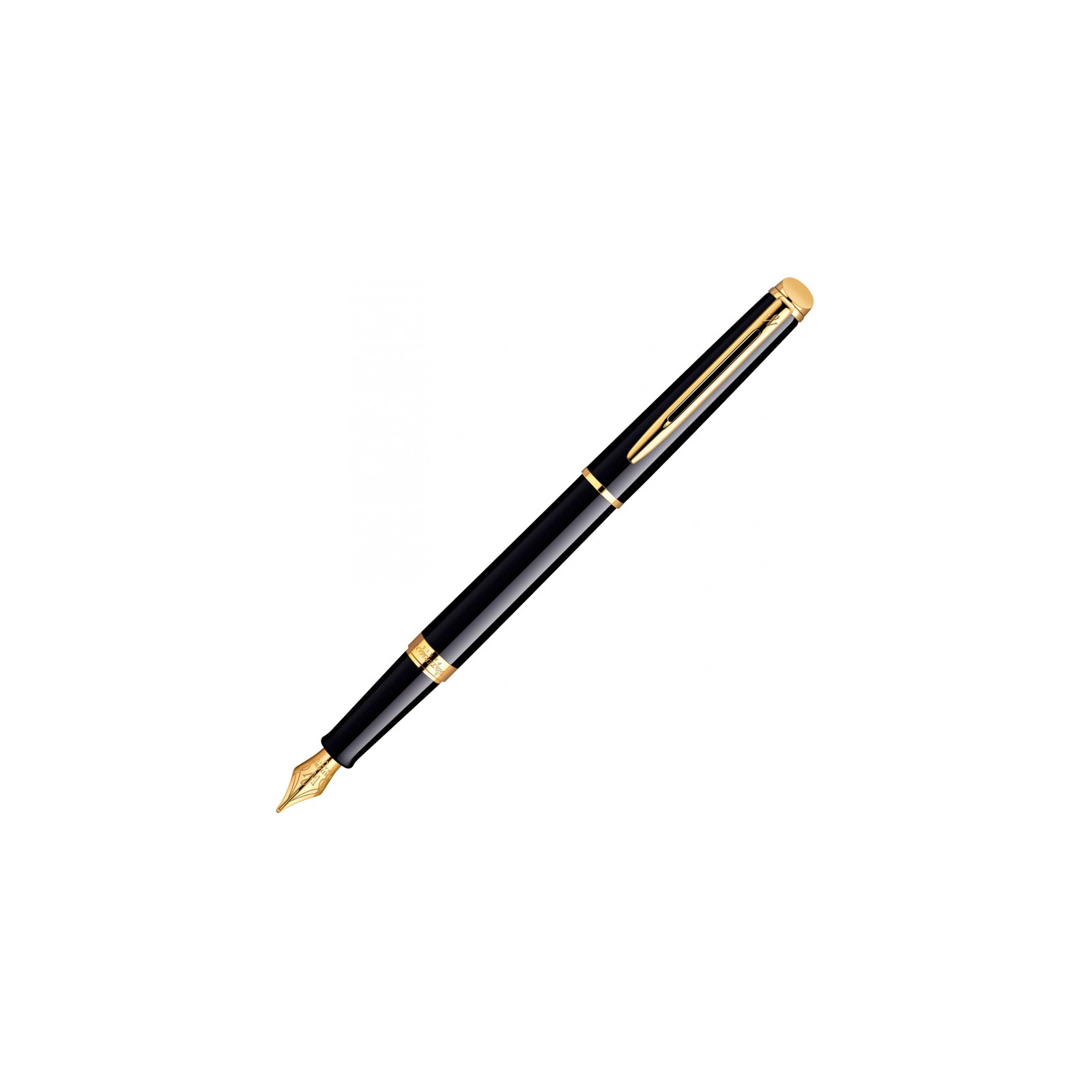 Ручка перьевая Waterman HEMISPHERE Black  FP F (12 053) изображение 3