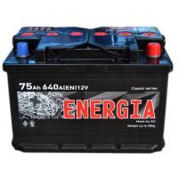 Акумулятор автомобільний ENERGIA 75Аh (000022388)