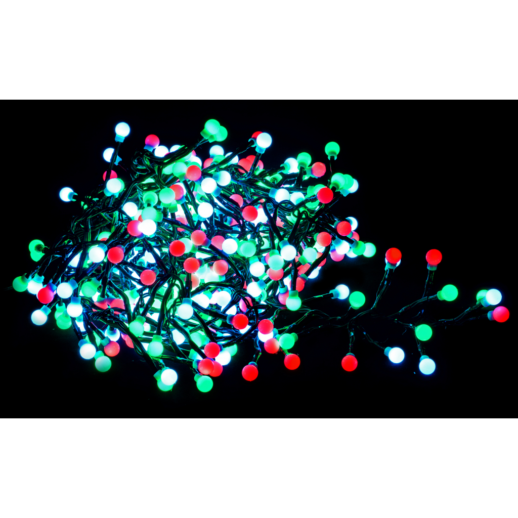 Гирлянда Luca Lighting Цветная бахрома мультицветный 12.2 м (8718861852424)
