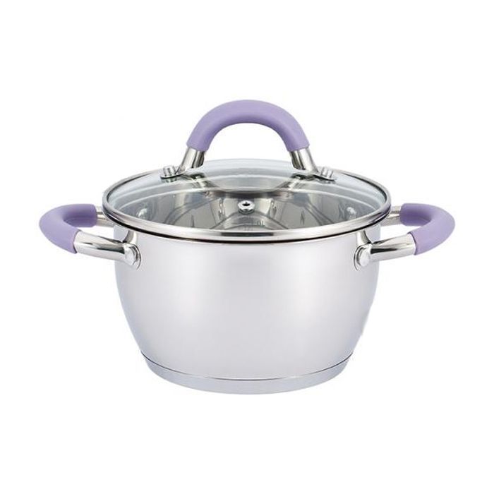 Кастрюля Pepper Purple Iris 16x9,5 см 1,6 л PR-1107-16 (107770)