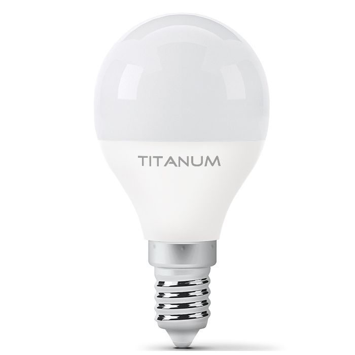 Лампочка TITANUM G45 6W E14 3000K (TLG4506143) изображение 2