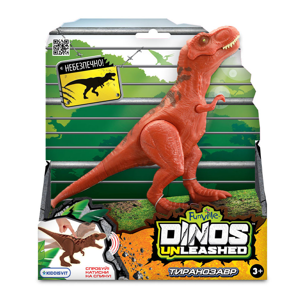 Інтерактивна іграшка Dinos Unleashed серії Realistic - Тиранозавр (31123T) зображення 2